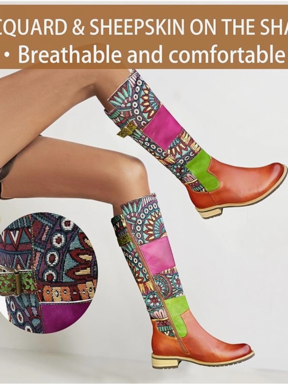 Retro cowboy boots - Picture 6 of 9